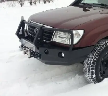 Paraurti Anteriore Con Supporto Verricello e Bullbar Toyota HDJ100 Consegna Rapida