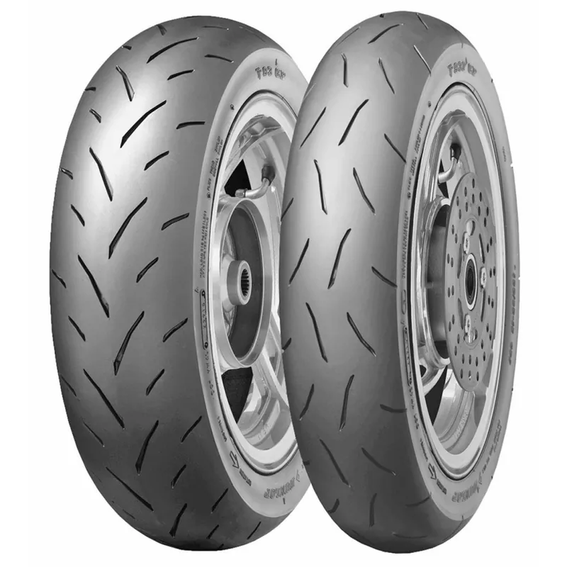 Spedizione Espresso 100/90 R10 56 J Dunlop Tt93 Gp