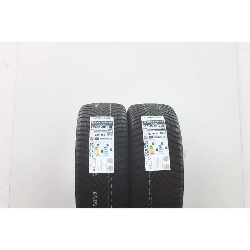 Ultima Occasione 225 45 ZR18 95W XL M+S KUMHO SOLUS HA32 4SEASON