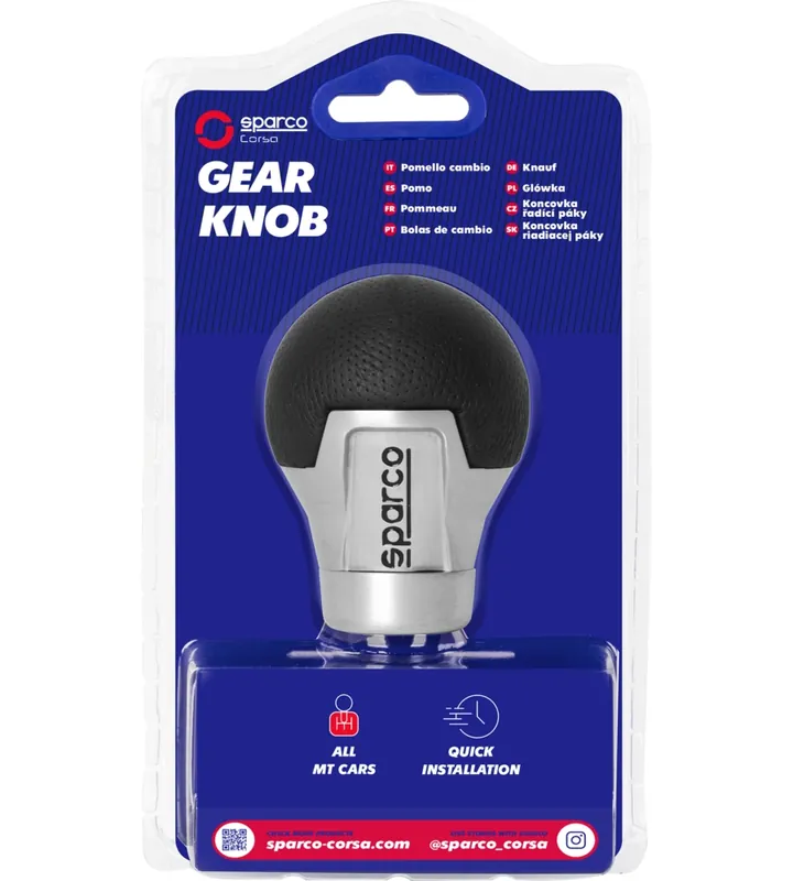 Professionale Pomello cambio per auto universale sparco
