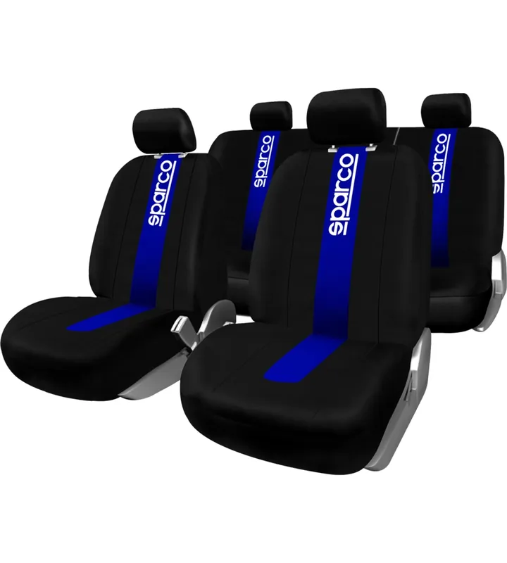 Prezzo Di Fabbrica Set completo spc1011 coprisedili blu per auto universali anteriori e posteriori