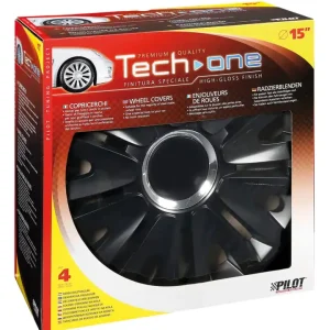 Copricerchi per auto "royal black" - ø 15" pilot 31552 Subito Disponibile