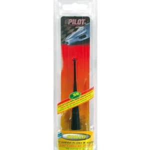 Must-Have Antenna alluminio a spillo 10cm nera pilot 40181
