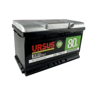 Batteria per auto al piombo "ursus star&stop" 80 ah Occasione Imperdibile