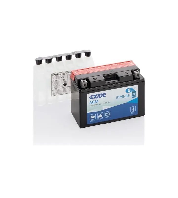 Battera exide maintenance free 12v 8ah sx 110a - l70 x h105 x p150 Più Venduto