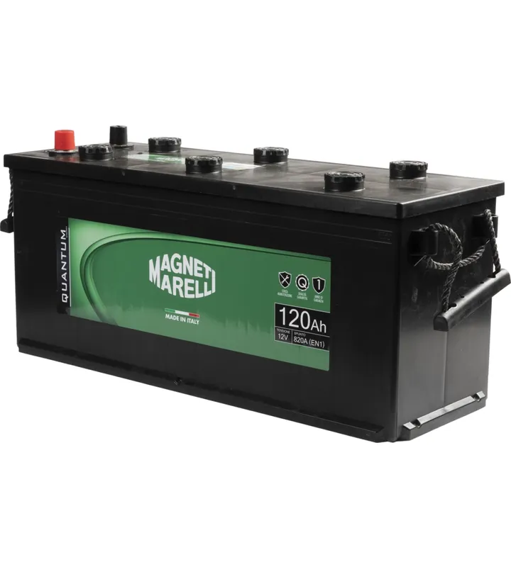 Occasione Imperdibile Magneti marelli batteria per autocarri 120ah 12v 820a en1 per cassetta mac
