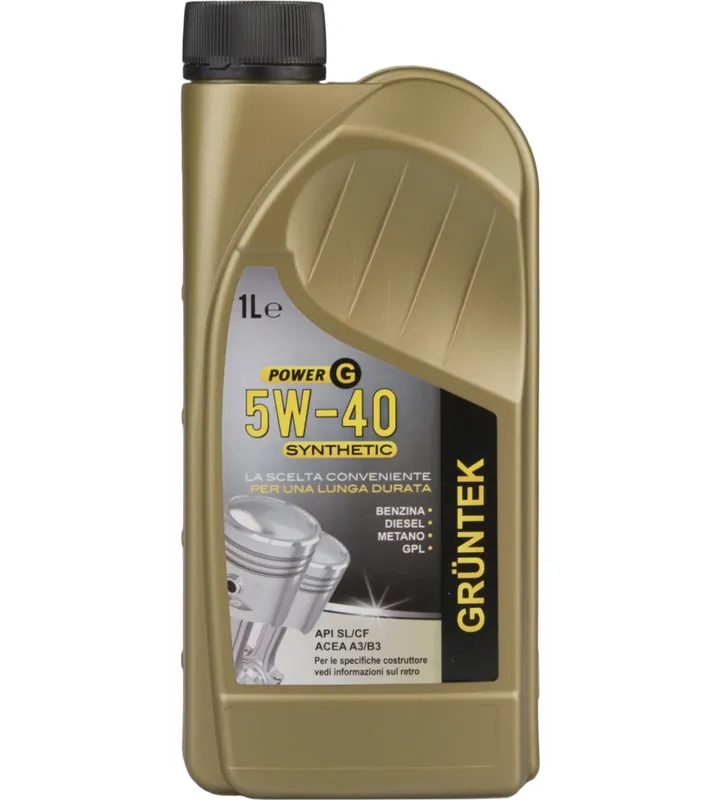 Olio power-g sintetico 1l 5w40 per motori diesel benzina gpl Offerta Speciale