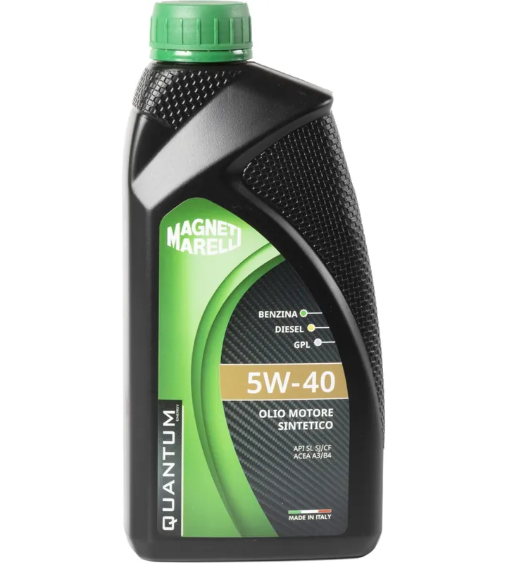 5 pezzi olio quantum marelli 5w40 sintetico 1lt Esclusivo