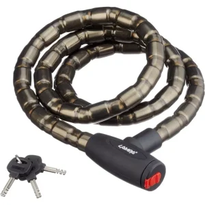 Cavo antifurto ø 24 mm in acciaio plastificato - 160 cm 65383 Prezzo Ridotto