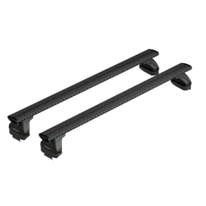 Vendita Finale Set completo barre portatutto "evos lp 128 silenzio black m" in alluminio - nk128lbm