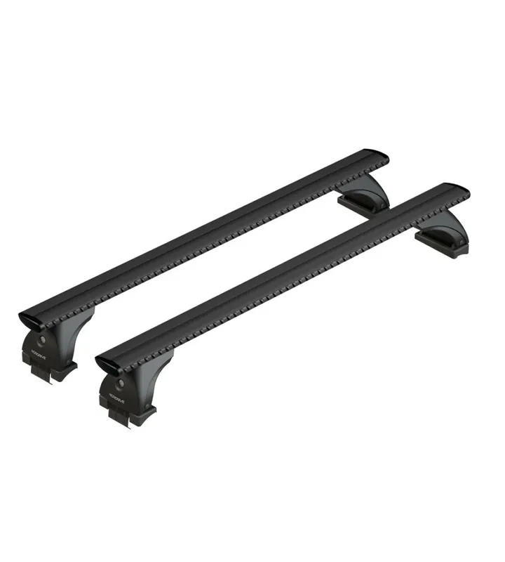 Offerta Lampo Set completo barre portatutto "evos 041 silenzio black m" in alluminio - nk041ebm