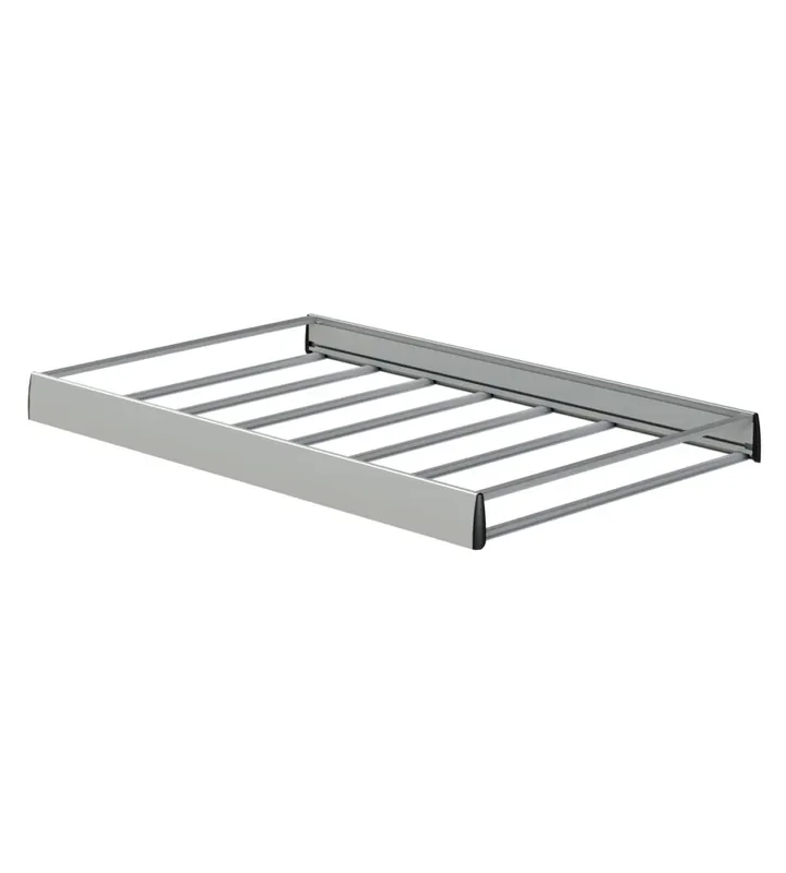 Cesta portapacchi per auto e veicoli commerciali nordrive krs-12 kargo rack compact - 150x135x12 cm nkr0202 Prezzo Di Fabbrica