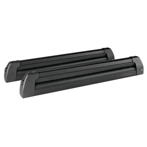 Barre portasci in alluminio nordrive "nordic-king nk-60" nero - n40013 Non Perdere