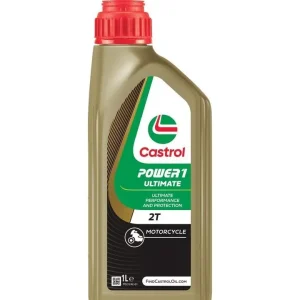 Olio lubrificante per motori a 2 tempi castrol "power 1 racing 2t" 1 litro Di Tendenza