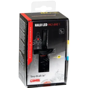 Promozione Esclusiva Lampade led per moto 9-32v halo led pro-bike 1 - (h7) - 25w - px26d - 1 pz - scatola 57757