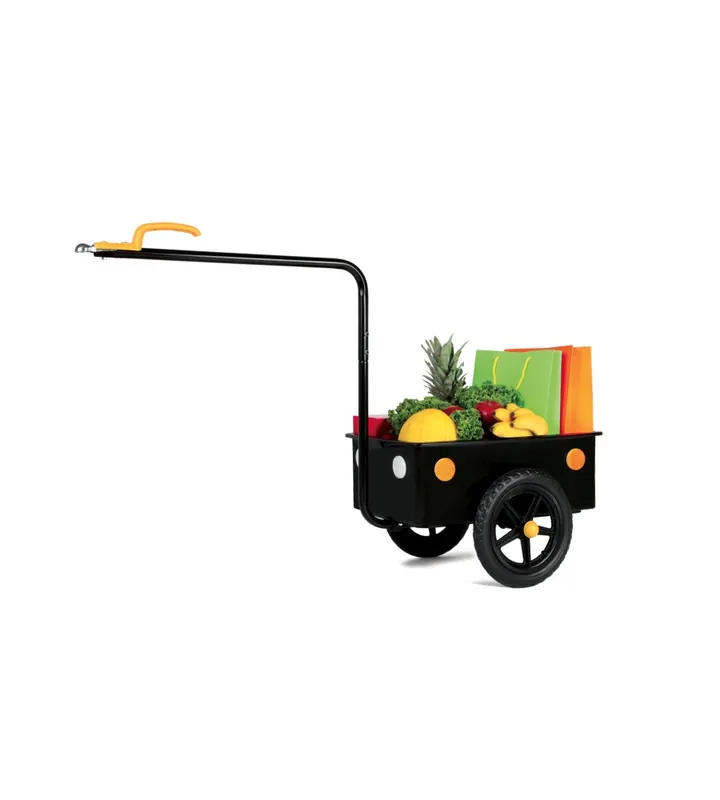 Mini rimorchio bici maxi trailer "eco-trailer" 40 litri - bellelli Esclusivo