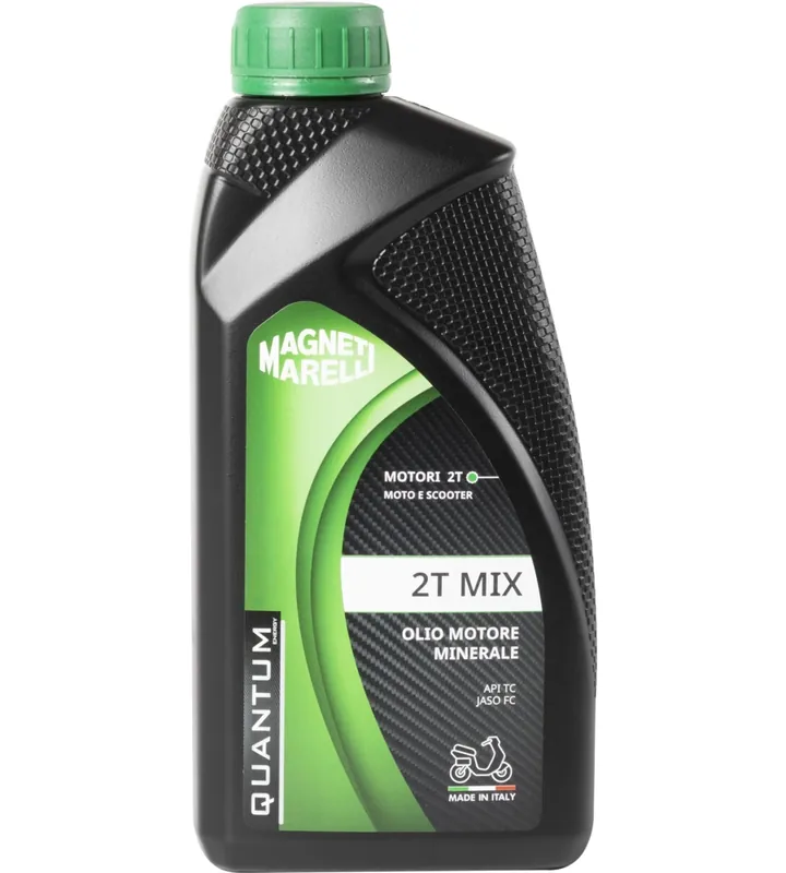 3 pezzi olio quantum marelli 2t mix minerale 1lt Nuova Collezione