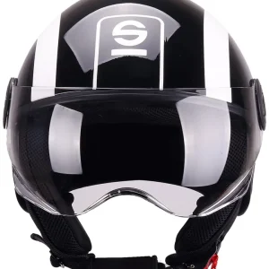 Casco moto sparco sp601 nero/bianco tg.s Promozione