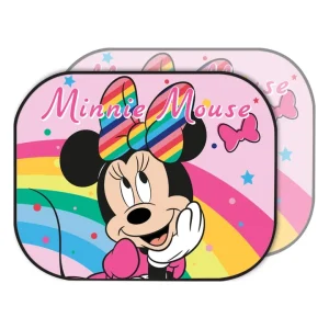 Sconto Coppia tendine laterali "disney minnie mouse" arcobaleno 44x35 cm