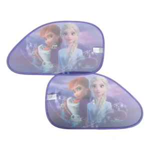Coppia tendine auto laterali trapezio "frozen 2", 65x38 cm Affare