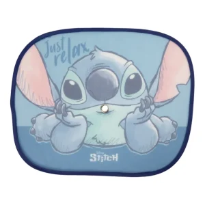 Coppia tendine auto laterali "disney stitch" 44x35 cm Solo Oggi