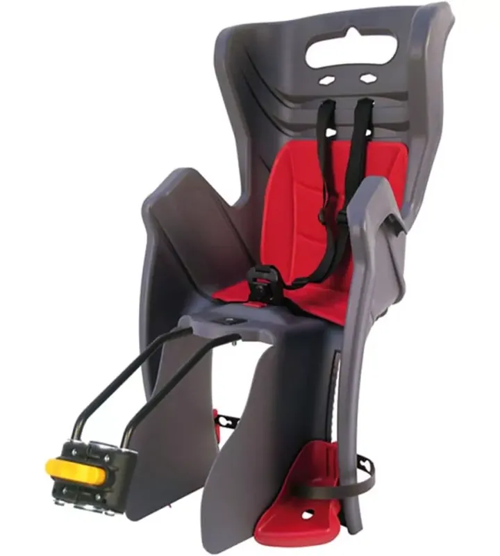 Miglior Prezzo Seggiolino posteriore per bicicletta bellelli "little duck" dark grey, portata massima 22 kg