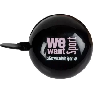 Promo Stagionale Campanello per bicicletta gazzetta dello sport nero, diametro 60 mm