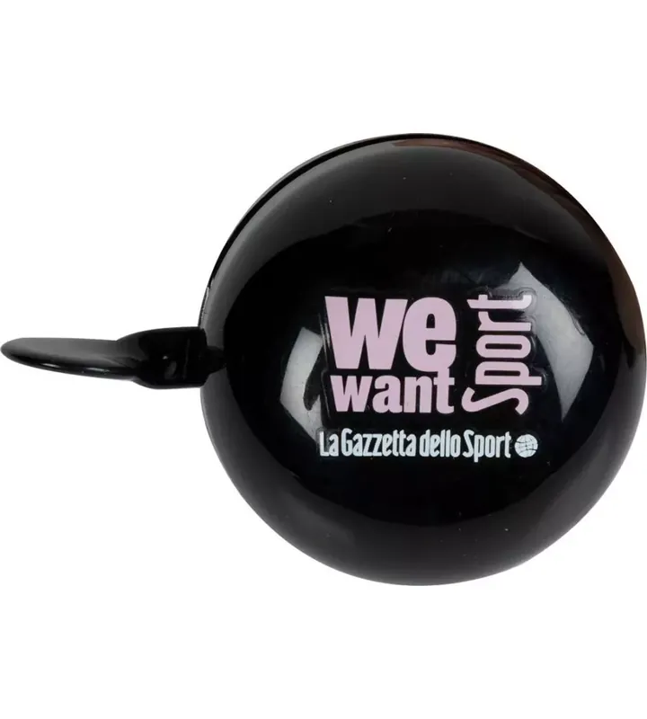 Promo Stagionale Campanello per bicicletta gazzetta dello sport nero, diametro 60 mm
