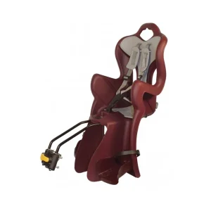 Quantità Limitata Seggiolino bici posteriore bellelli "b-one" bordeaux, portata massima 22 kg