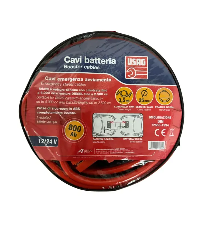 Cavo avviamento auto usag 800 amp Prezzo Basso
