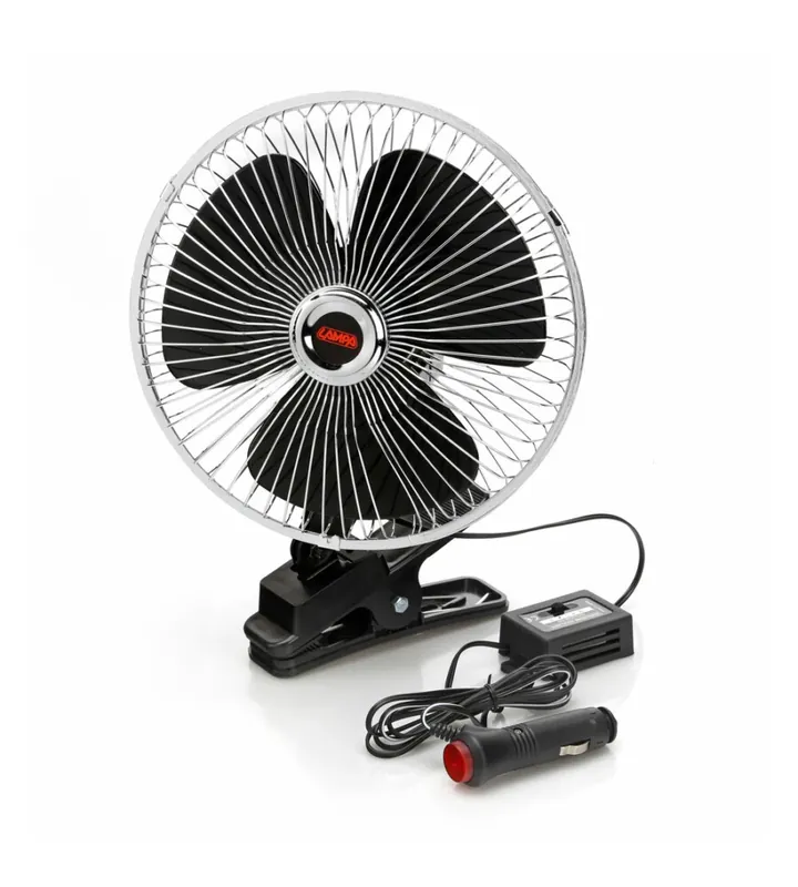 Offerta Lampo Ventilatore per auto lampa "chrome-fan" 16w