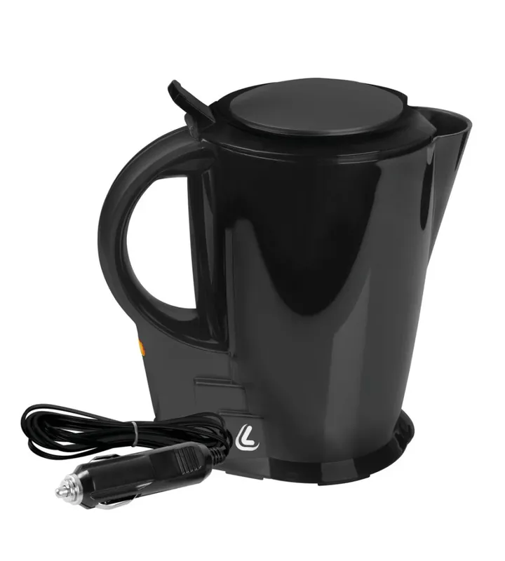Bollitore per auto lampa "aqua-heater earl grey" nero 1,3 lt 170w Esclusivo