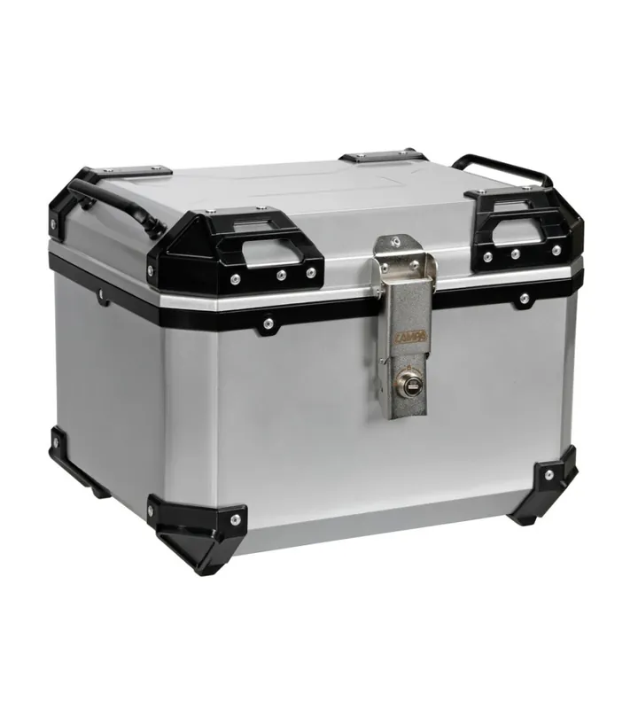 Baule porta oggetti per moto lampa "t-box 45s" argento 45 litri - cod. 91668 Soddisfatti O Rimborsati