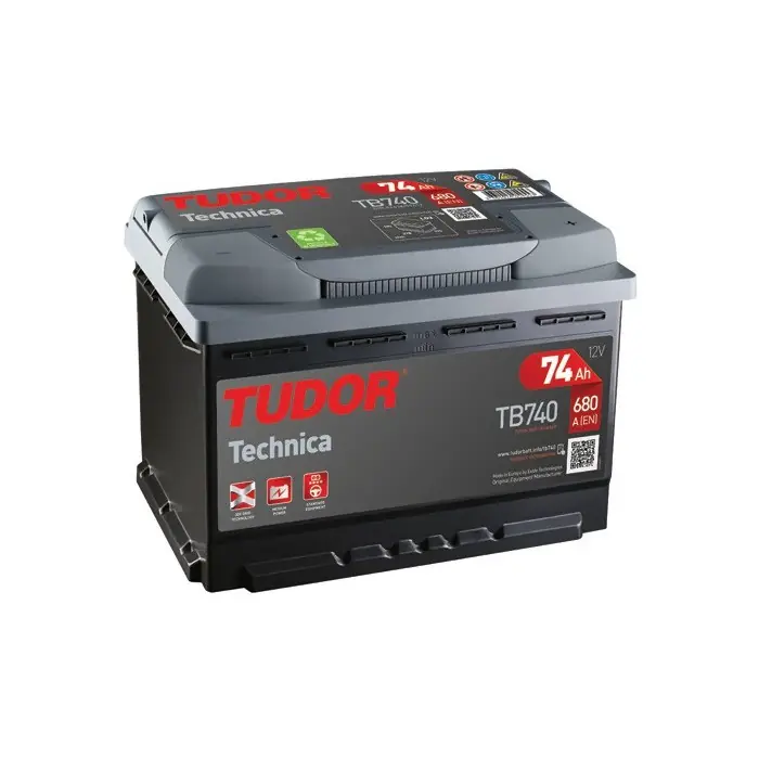 Batteria Auto Tudor Technica TB 740 "74 Ah " Novità