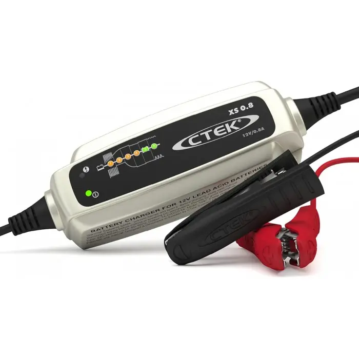 Caricabatteria multifunzione completamente automatico per auto e moto CTEK XS 0.8 Compra Adesso