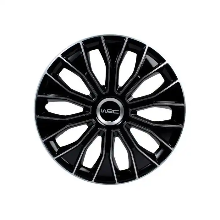 Copricerchi sportivi WRC in ABS Mod. Bicolore 13 Pollici Ultimissimo Modello