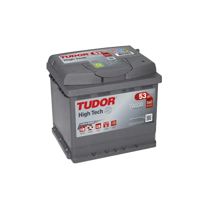 Batteria Auto Tudor High Tech TA 530 "53 Ah " Esclusivo