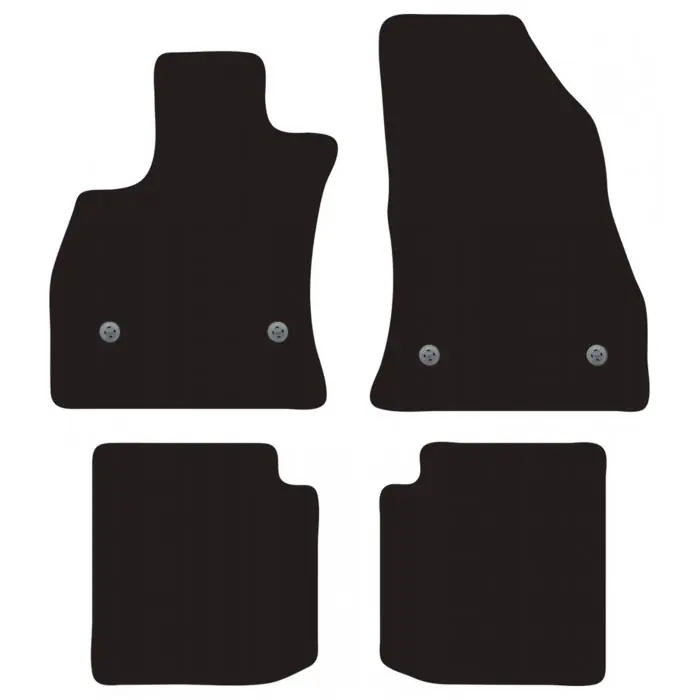 Prezzo Scontato Set completo di tappeti in moquette su misura "FIAT 500 L "