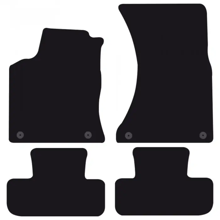 Super Prezzo Set completo di tappeti in moquette su misura Audi Q5 08 →16