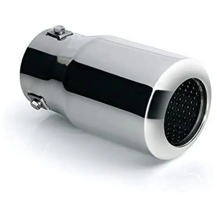 Terminale di scarico in acciaio inox lucido Pilot TS 63 Pagamento Sicuro