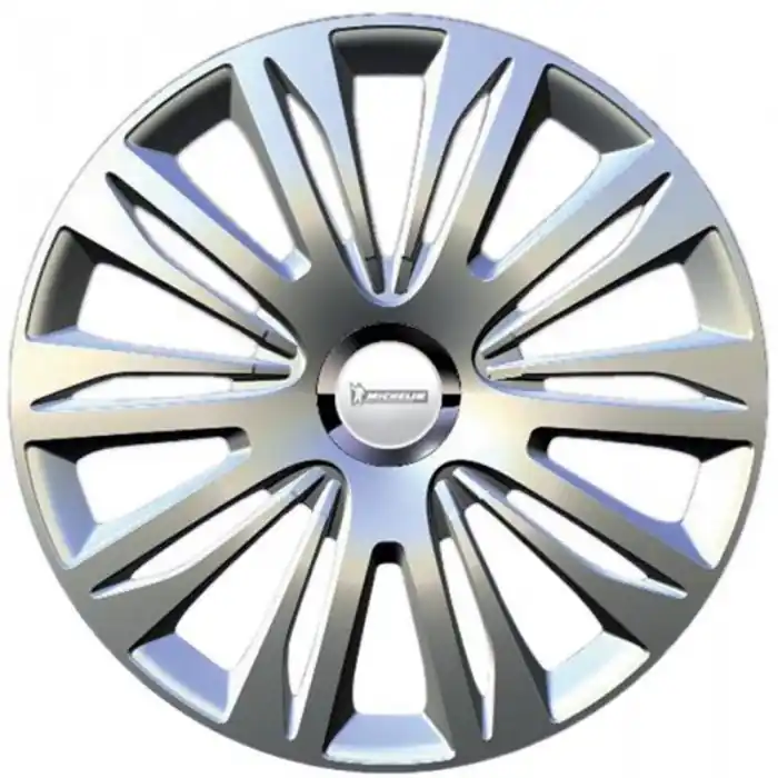 Esclusivo Copricerchi Michelin metallizzata cromo in ABS 15 pollici