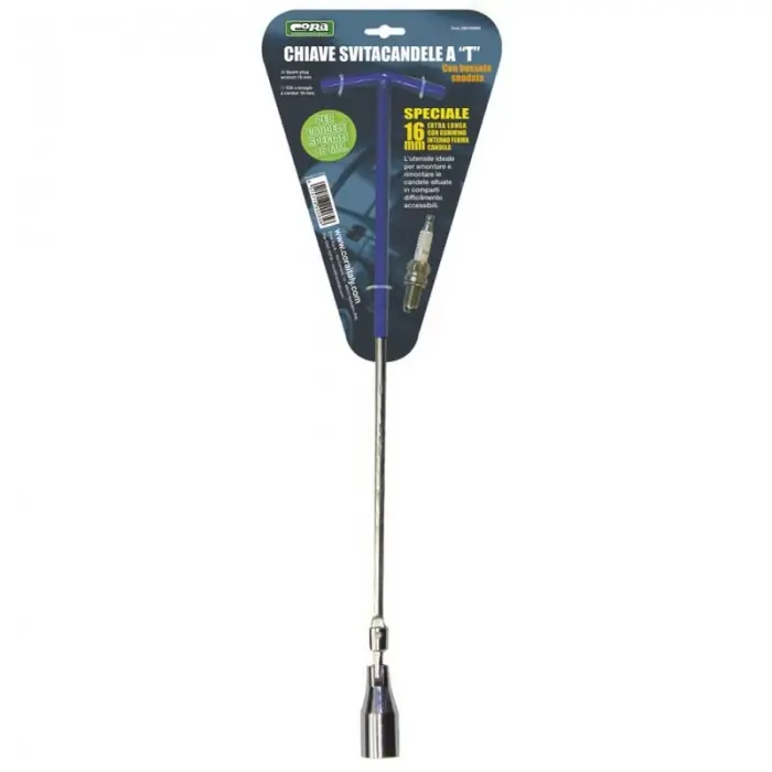 Chiave snodata per svitare candele auto da 16 mm Di Tendenza