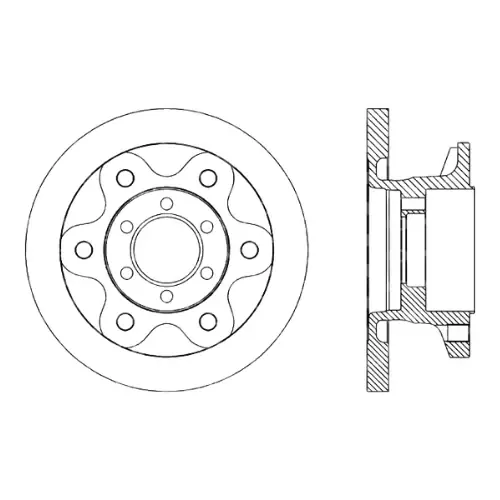 800-481 CIFAM - COPPIA DISCHI FRENO IVECO 1908772 42470842 93821918 A Buon Prezzo
