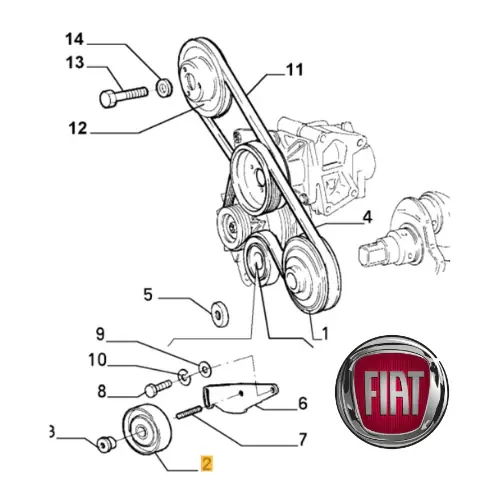 46424716 FIAT - TENDICINGHIA FISSO PALIO MAREA STRADA Ultima Occasione