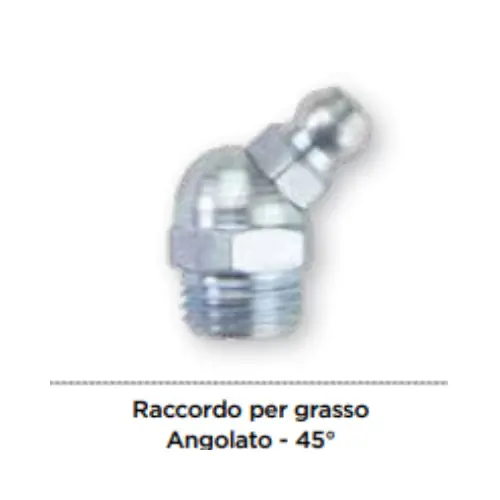 7023046222 GROZ - INGRASSATORE CONICO NIPPLO DI LUBRIFICAZIONE 45° GFT/8/1/45 - KIT DA 20 PEZZI Nuovo Arrivo