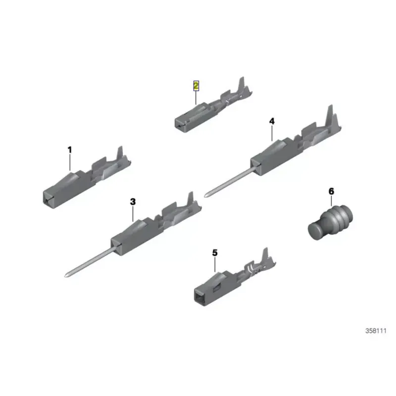 Ordina Subito BMW 61131393704 - CONNETTORE SPINA CABLAGGIO KIT 10 PEZZI ORIGINALI