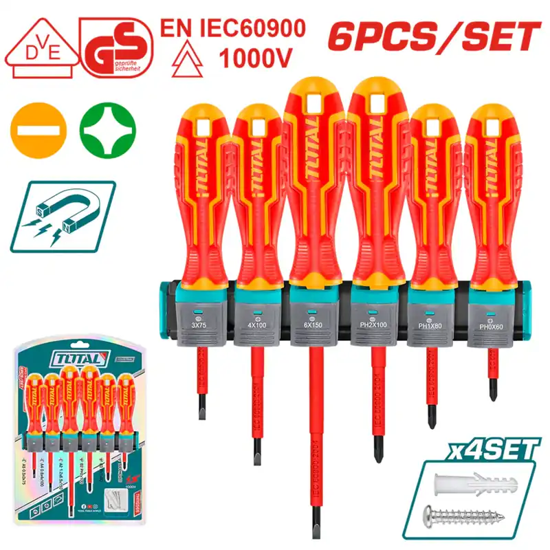 INECO 4341000001 – SET 6 GIRAVITI ISOLATI THTIS566 Scelto Dai Clienti