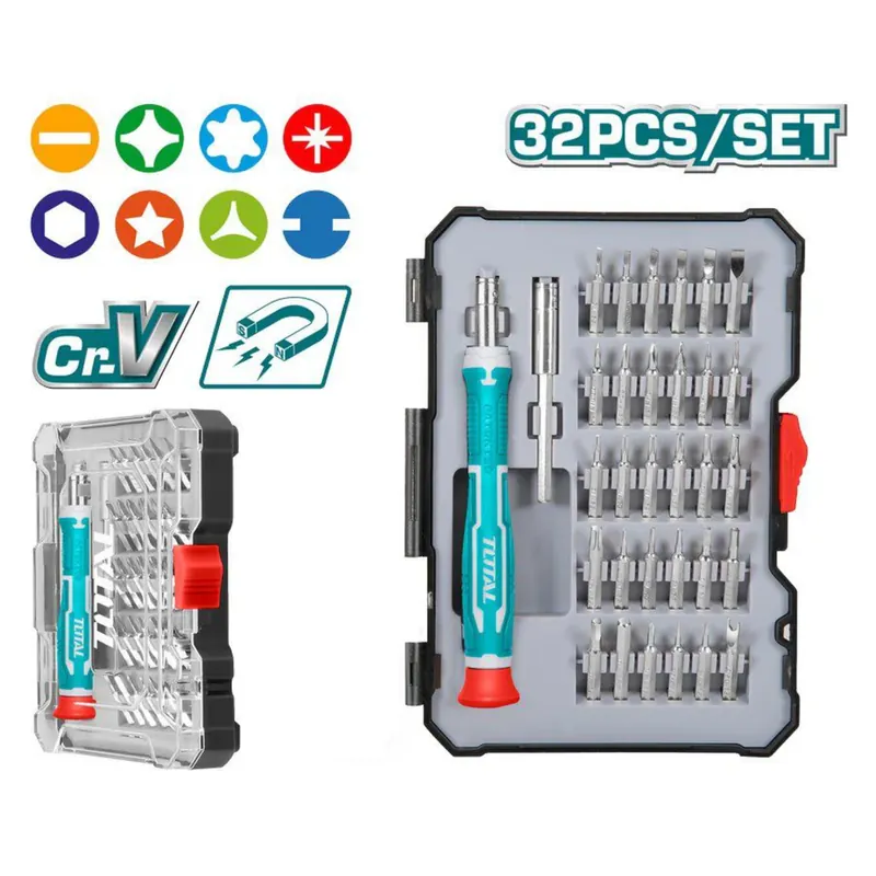 Ultima Occasione INECO 4182200032 – SET 32PZ GIRAVITE DI PRECISIONE TACSD30326