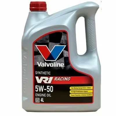 Direttamente Dal Produttore VALVOLINE 873434 - OLIO MOTORE RACING 5W50 VR1 4LT