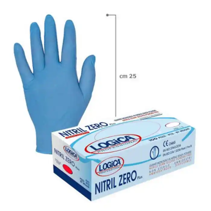 Logica Guanti Professionali Monouso In Nitrile Senza Polvere Taglia M 100 Pz Vendita Finale